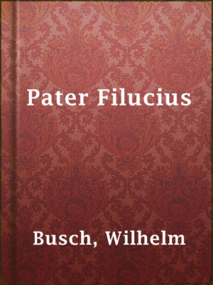 Pater Filucius - ebook